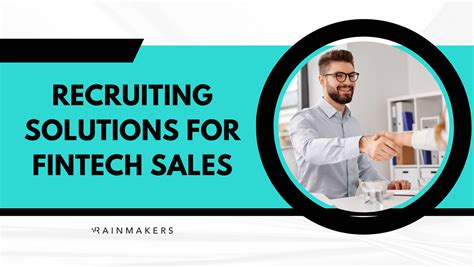 Fintech Sales Jobs: A Booming Industry with Unparalleled Opportunities