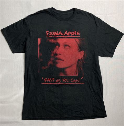 Fiona Apple Fast as You Can T-Shirt Vintage: A Style Statement for the Ages