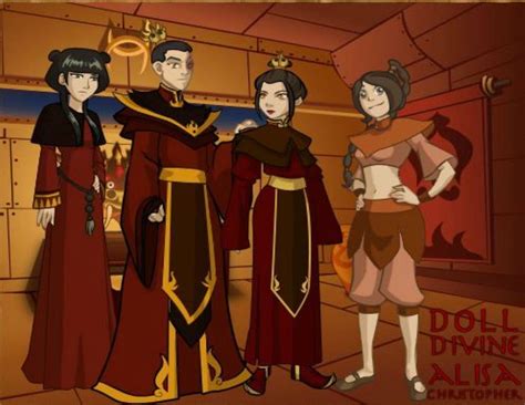 Fire Nation Royalty: Power and Dominance