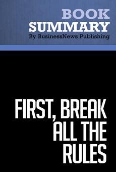 First, Break All the Rules Ebook Kindle Editon