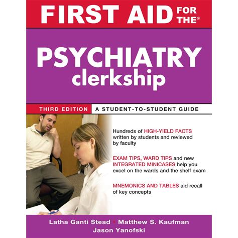 First Aid For The Psychiatry Clerkship Third Edition Pdf Ebook Epub