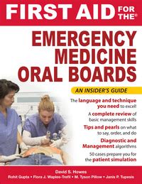 First Aid for the Emergency Medicine Oral Boards 1st Edition PDF
