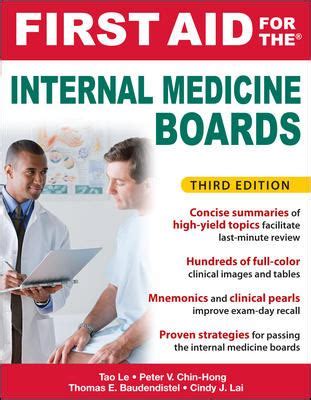 First Aid for the Internal Medicine Boards First Aid Series Reader
