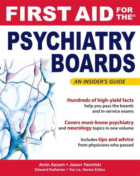 First Aid for the Psychiatry Boards Kindle Editon