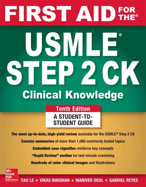 First Aid for the USMLE Step 2 CK Tenth Edition Doc