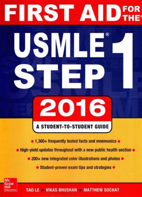 First Aid for the Usmle Step 1 2016 Reader