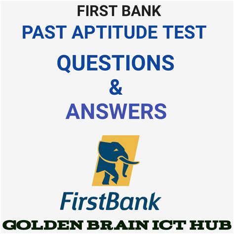 First Bank Aptitude Test Questions Answers Epub