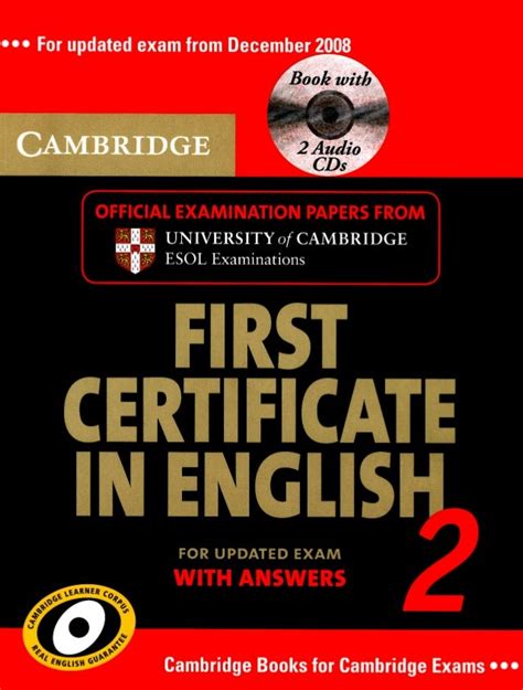 First Certificate In English 2 Answers PDF