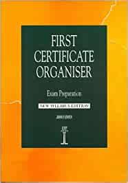 First Certificate Organiser Ebook Doc