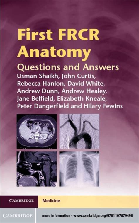 First FRCR Anatomy Questions and Answers Kindle Editon
