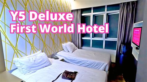 First World Hotel: Y5 Deluxe Room - A Luxurious Escape in the Heart of Singapore