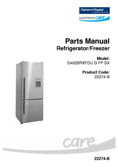 Fisher And Paykel Service Manual Ebook Epub