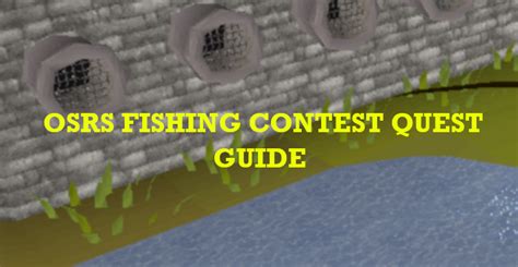 Fishing Contest OSRS: Guide & Strategies for the Ultimate Angler