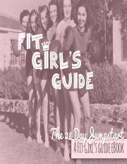 Fit Girls Guide 28 Jumpstart Ebook Ebook Epub