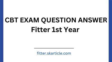 Fitter 1year Question And Answer Epub