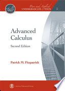 Fitzpatrick Advanced Calculus Solutions Epub