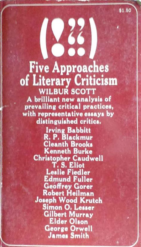 Five Approaches of Literary Criticism Reader