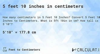 Five Feet to Centimeters: A Comprehensive Conversion Guide