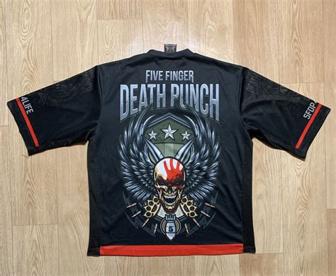 Five Finger Death Punch Jersey: The Ultimate Guide to Defy the Darkness