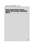 Five Practice Psats With Detailed Answer Keys Doc