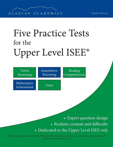 Five Practice Tests Upper Level PDF