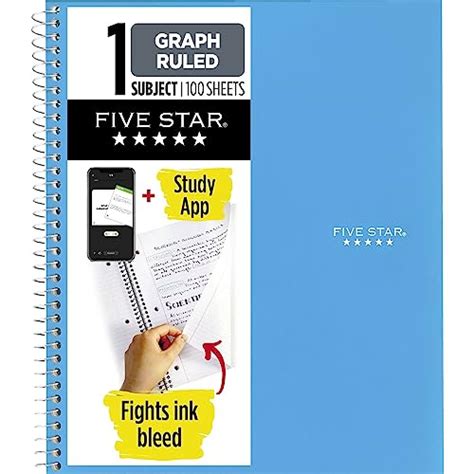 Five Star 1 Subject Notebook: The Ultimate Tool for Organization and Note-taking
