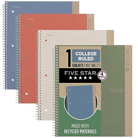 Five Star Notebooks: The Perfect Choice for Students and Professionals
