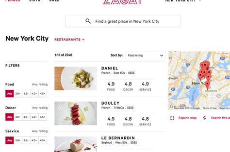 Five Stars from the Zagat Survey