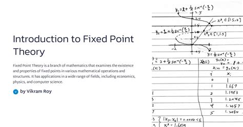 Fixed Point Theory An Introduction Kindle Editon