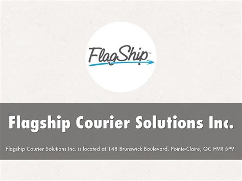 Flagship Courier Solutions Kindle Editon