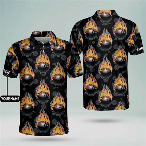 Flame Bowling Shirt: Coveted Apparel of the Bowling World