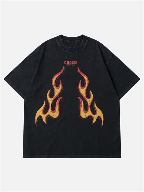 Flame Men's Shirts: Ignite Your Style with a Touch of Fire