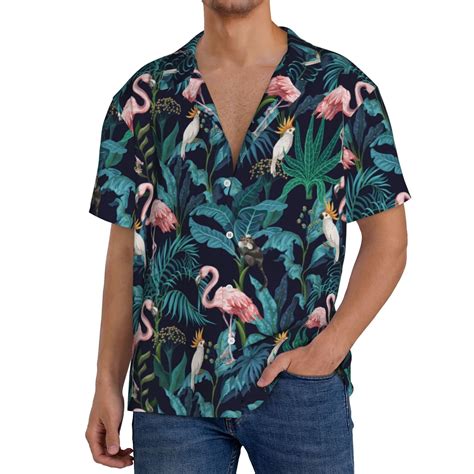 Flamingo Button Shirt: A Statement of Style and Comfort