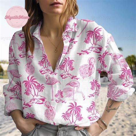 Flamingo Button Shirt: A Style Statement That Makes a Splash