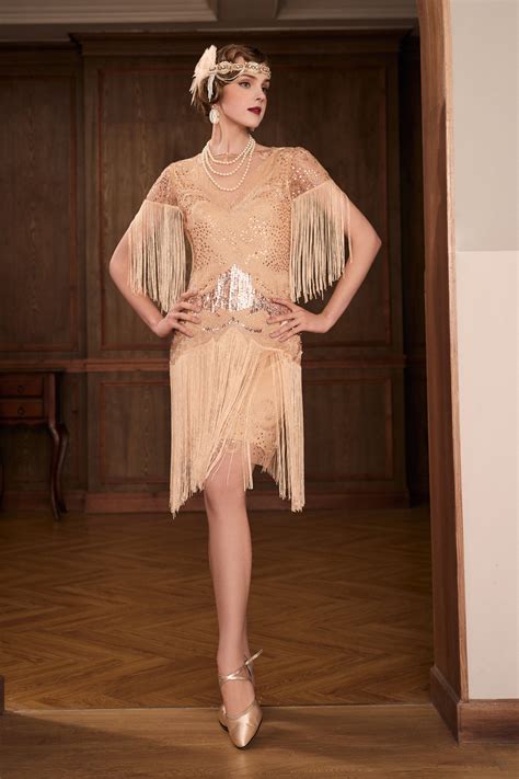 Flapper Dress in the Roaring Twenties