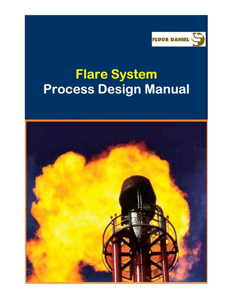 Flare System Process Design Manual Ebook Ebook PDF