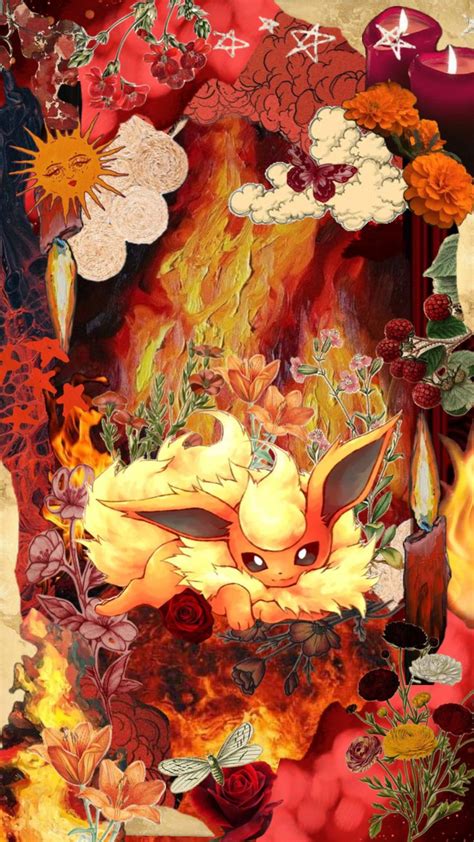 Flareon Wallpaper: Embers of Imagination