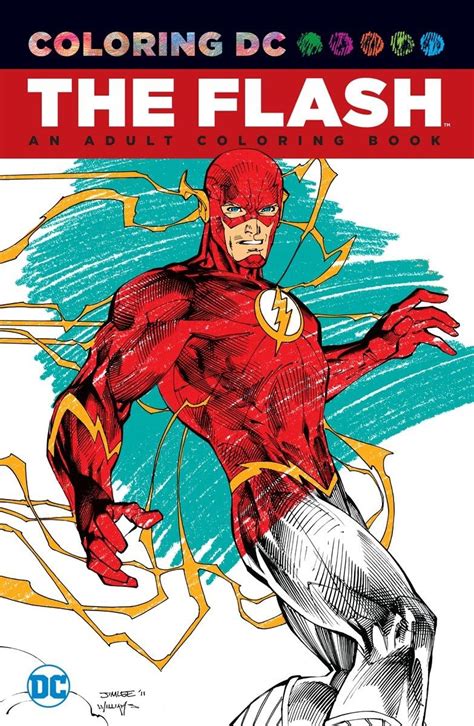 Flash Adult Coloring Book Dc PDF