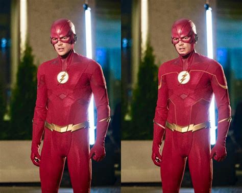 Flash Season 5 Suit with Chin Strap