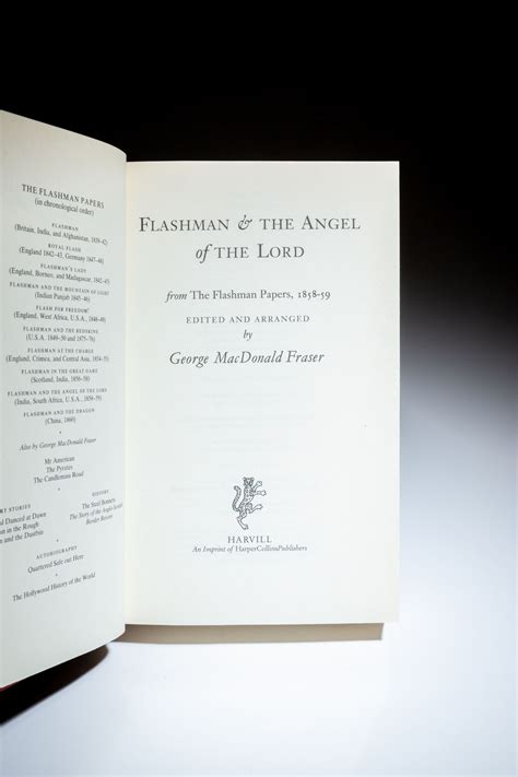 Flashman and the Angel of the Lord From the Flashman Papers 1858-59 Signed Epub