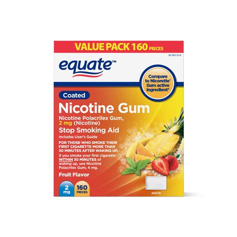 Flavoured Nicotine Gum