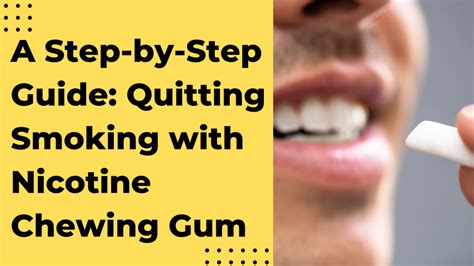 Flavoured Nicotine Gum: An In-Depth Guide for Quitting Smoking Effectively