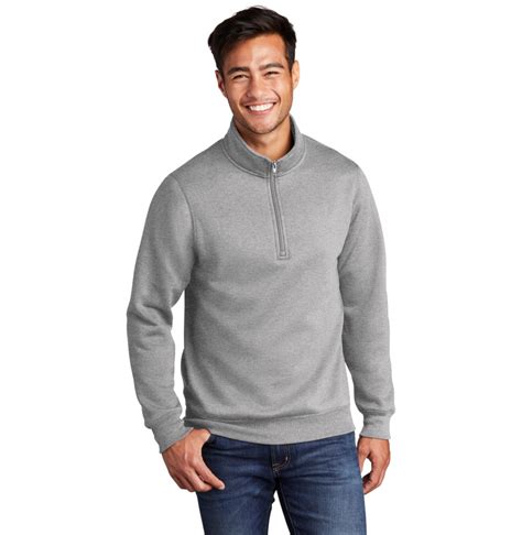 Fleece 1/4 Zip Pullover Sweatshirt: The Ultimate Comfort Wear