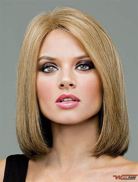 Flexibility Straight Bobs Blonde Short Wigs