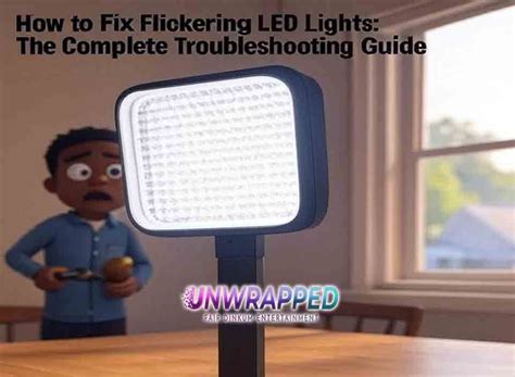 Flickering LED Lights: The 3,000-Second Fix You Need to Know