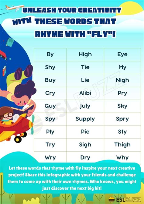 Flight: Words that Rhyme and Glide