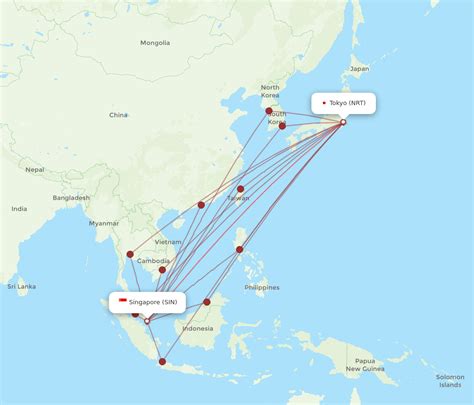 Flight Time: Singapore to Tokyo