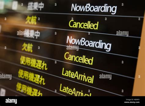 Flights to Japan Cancelled Due to Typhoon