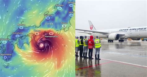 Flights to Japan Cancelled Due to Typhoon: 322 Affected, 45,000 Stranded