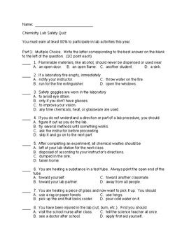 Flinn Scientific Safety Contract Test Answers Doc